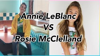 Annie LeBlanc VS Rosie McClelland
