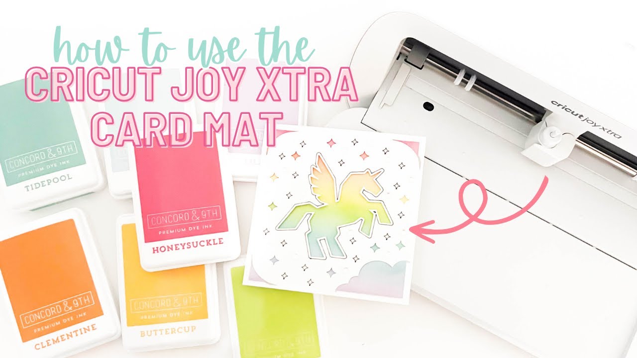 How to use the Cricut Joy Card Mat - Step By Step Tutorial for Beginners 