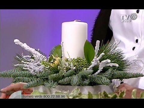 Come realizzare un originale centrotavola per natale youtube Centrotavola natale fai da te originali