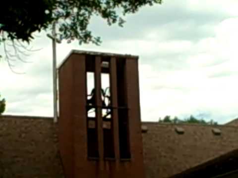 Shirley Knakmuhs Ringing Pa's Church Bell at Walnu...