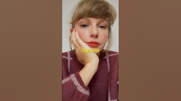 Dwayne Johnson is a SWIFTIE!!❤️🥹