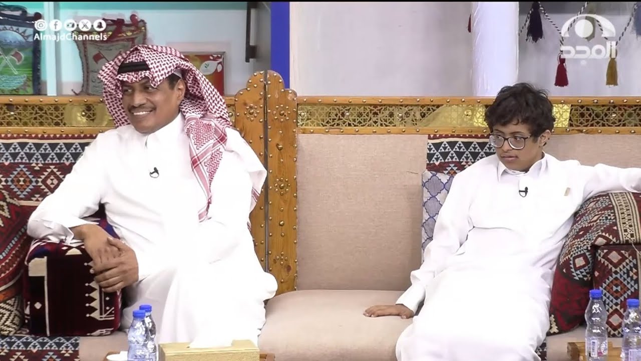 كيف يتعامل د.سعد الخنيفر مع طفله 