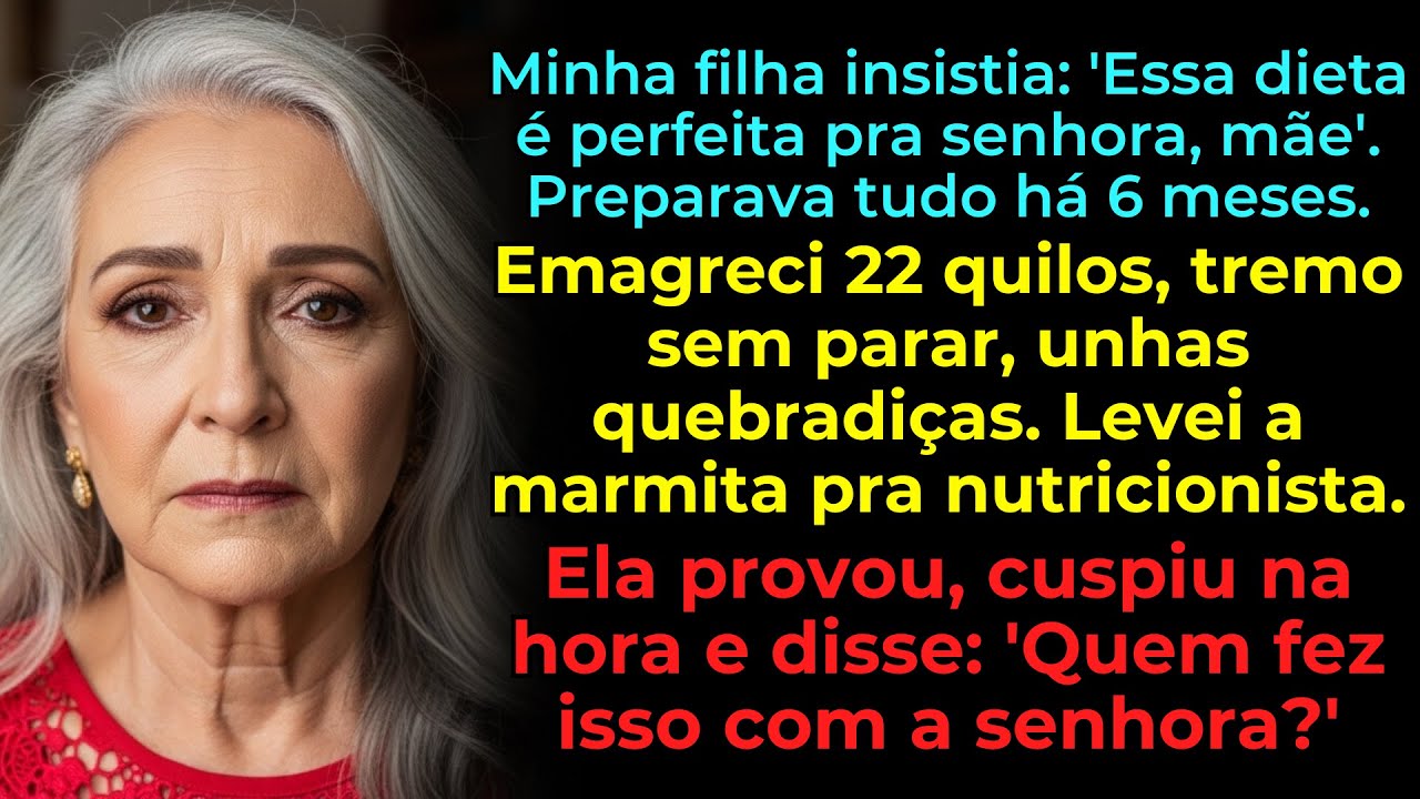 Minha filha prepara minha comida há meses. Emagreci 22Kg. A nutricionista provou a comida e cuspiu..