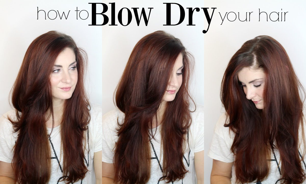 How to Blow Dry your Hair - YouTube