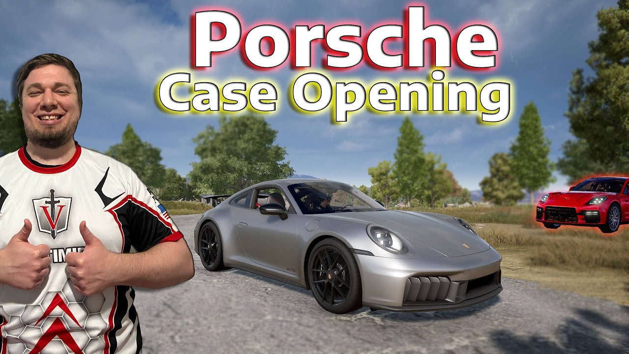 ОТКРЫТИЕ НОВОГО КЕЙСА PUBG PORSCHE #PUBG #PUBGxKCNSquad #PUBGPorsche