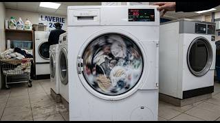 bruit blanc: Le lave linge.