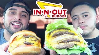 In-N-Out 4X4 BURGER Mukbang Review!!!