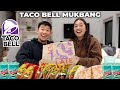 Our first time eating taco bell on camera   end of the year talk