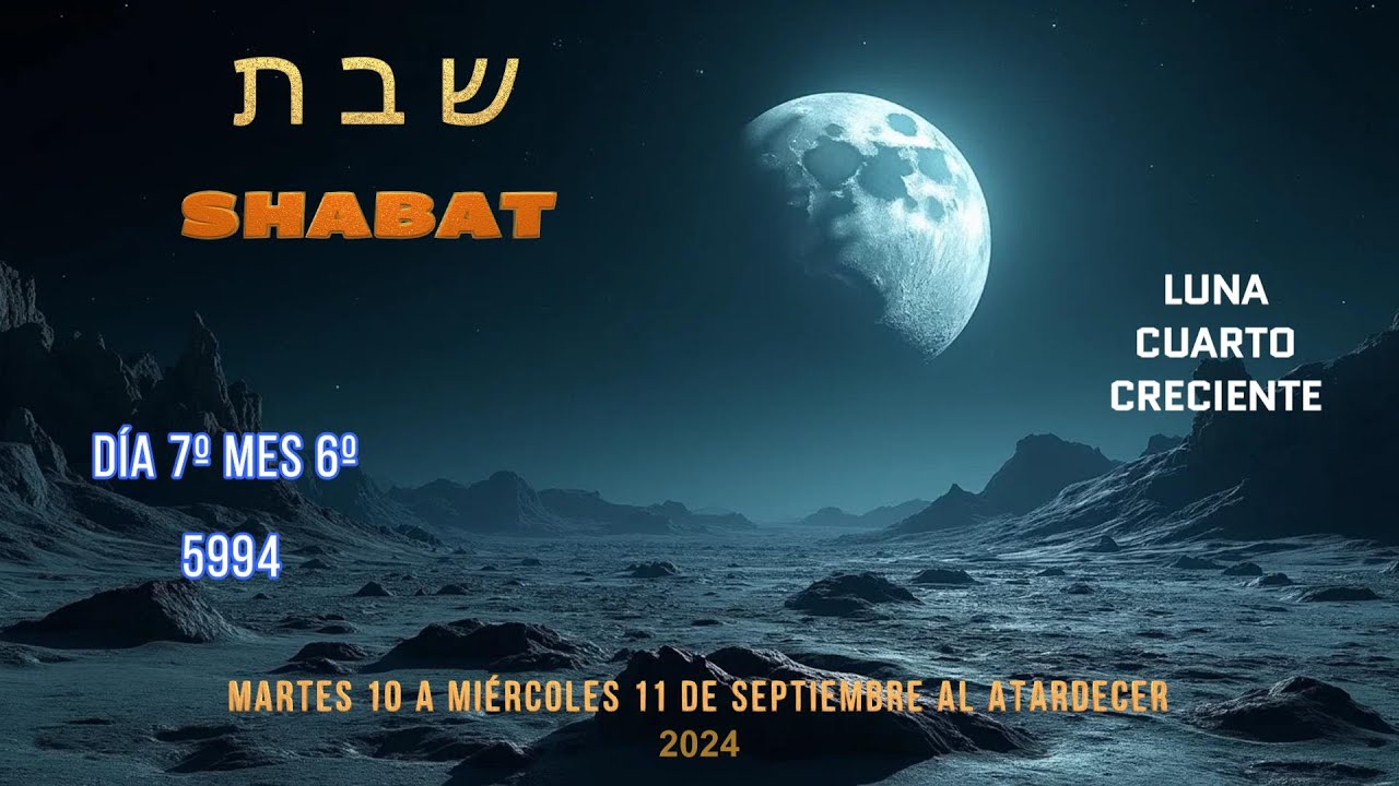 1ºShabat día7º mes6º Gén.2:3-Ez.