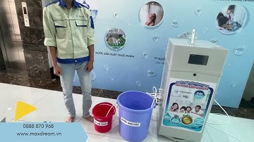 GIỚI THIỆU MÁY LỌC TỔNG MAXDREAM: CẤU TẠO VÀ  VẬN HÀNH  - LỌC ION HÒA TAN CÔNG NGHỆ CDI