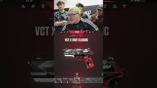 100T VALORANT GUN SKIN???