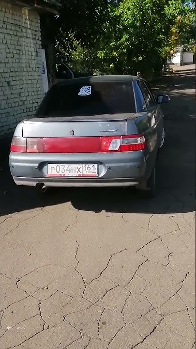 ваз 2110 замена стопов на новые (клюшки). - YouTube
