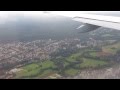 Landing Nürnberg Nuremberg International Airport NUE KL1887 KLM Embraer 190 PH-EZN