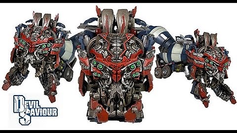Transformers Devil Saviour Third Party Constructicon Devastator / Troublemaker Head Figure Review