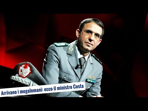 Arrivano i megalomani: ecco il ministro Costa (5 giu 2018)