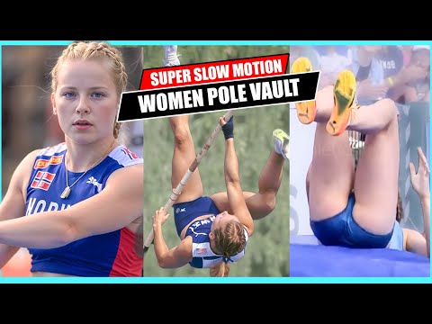 [Insane Slow-Motion Thrills]: Junior Women's Pole Vault Showdown! U23 Euro 2023 - Part 2