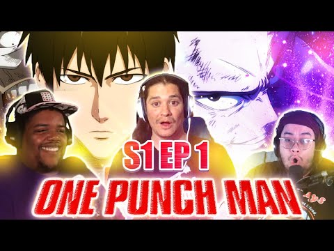 One Punch Man Season 1 Episode 1 REACTION || Group First Reaction