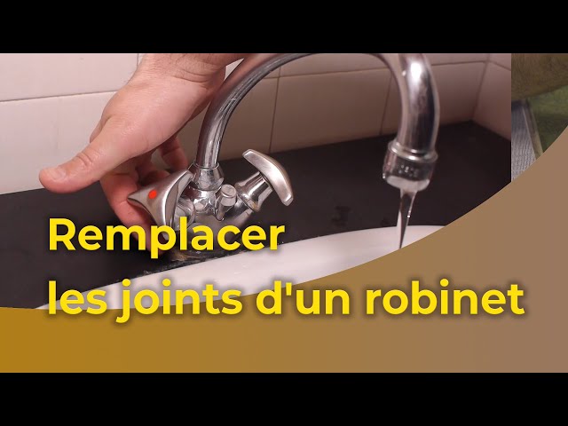 Remplacer les joints d'un robinet 