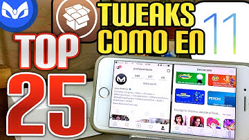 TOP 25 TWEAKS PRO - COMO EN IOS 11 #4