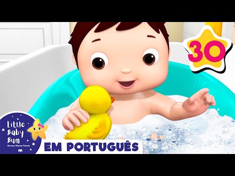 Desenho para Bebe | Canção do Banho - Parte 2 | Canções para Bebe | Little Baby Bum em Português