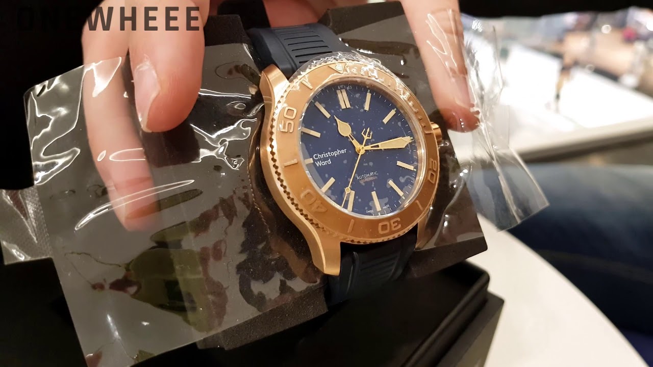christopher ward bronze watch