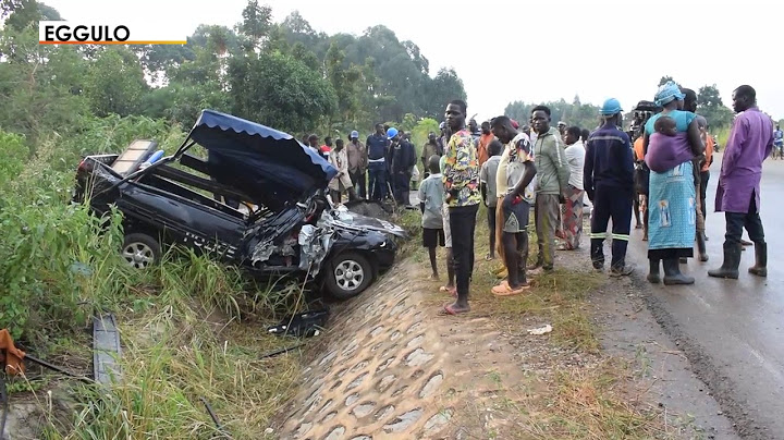 Agabuutikidde Omuwendo gw'abantu abafiiridde mu kabenje ka mmotoka ya poliisi gweyongedde baweze 9