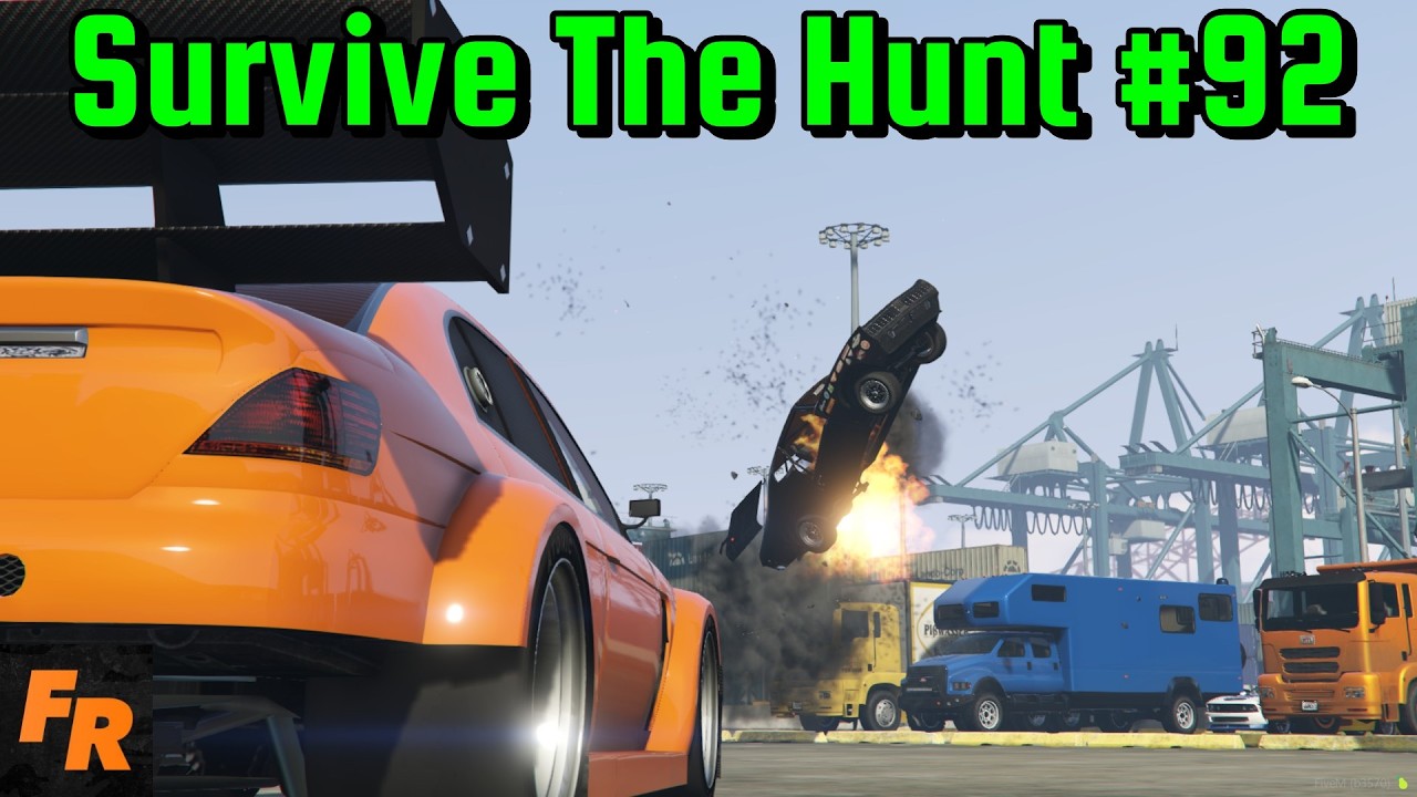 Survive The Hunt #92 - An Unfortunate Scoop! - Gta 5 Challenge