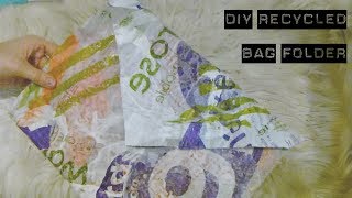 DIY Recycled Bag Folder