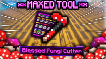 Maxing Out The ULTIMATE MUSHROOMS TOOL In Hypixel Skyblock...
