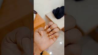 Nail Art Design at home 🏡 #nailart #shorts #nails #simplenails #trending #art #youtube #youtubeshort