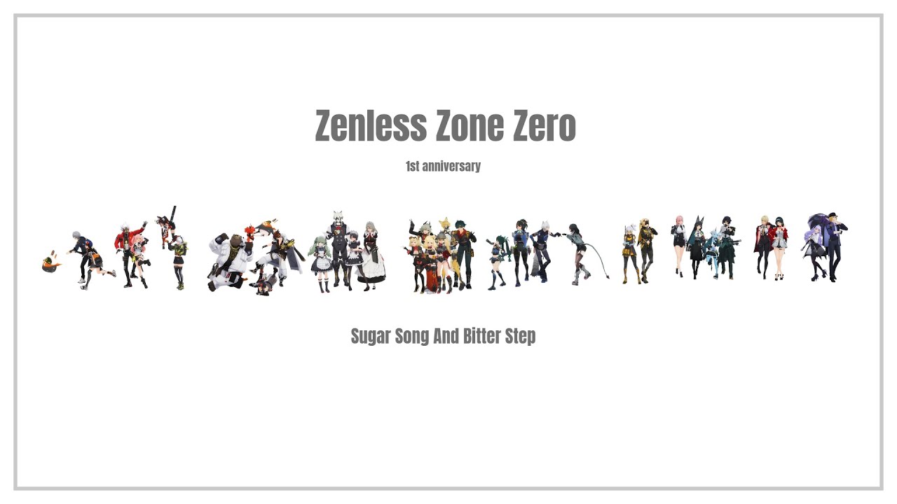 【ゼンゼロMMD】シュガーソングとビターステップ