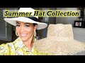 SUMMER HAT COLLECTION 2020 | SUMMER FASHION ESSENTIALS | by Crystal Momon