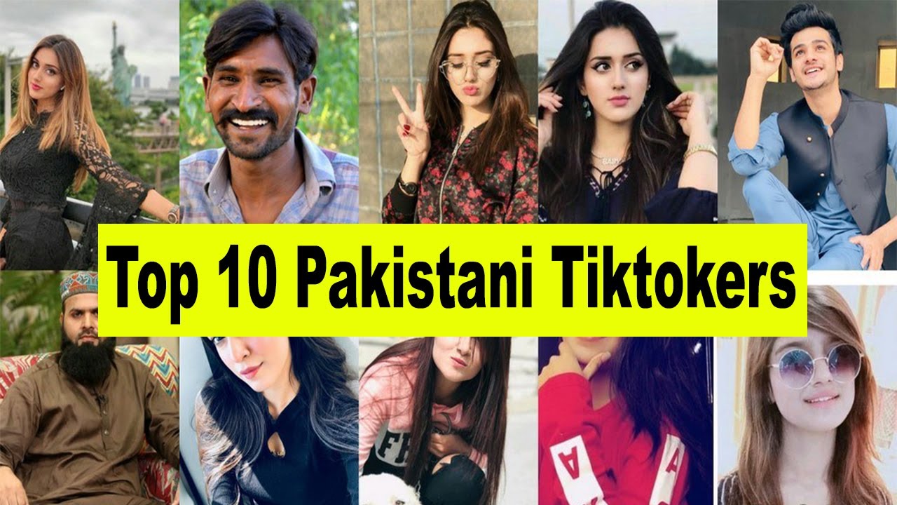 Top Ten Tiktokers in Pakistan | Top 10 Tiktokers of Pakistan | Top 10 ...