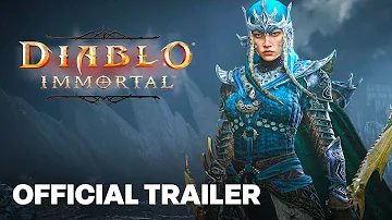 Diablo Immortal - Official Tempest Character Class Gameplay Reveal Trailer