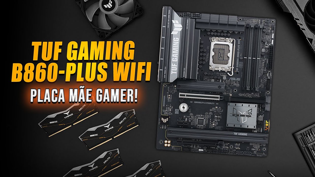 TUF GAMING B860-PLUS WIFI - DURABILITY WITH NEW CHIPSET AND SOCKET