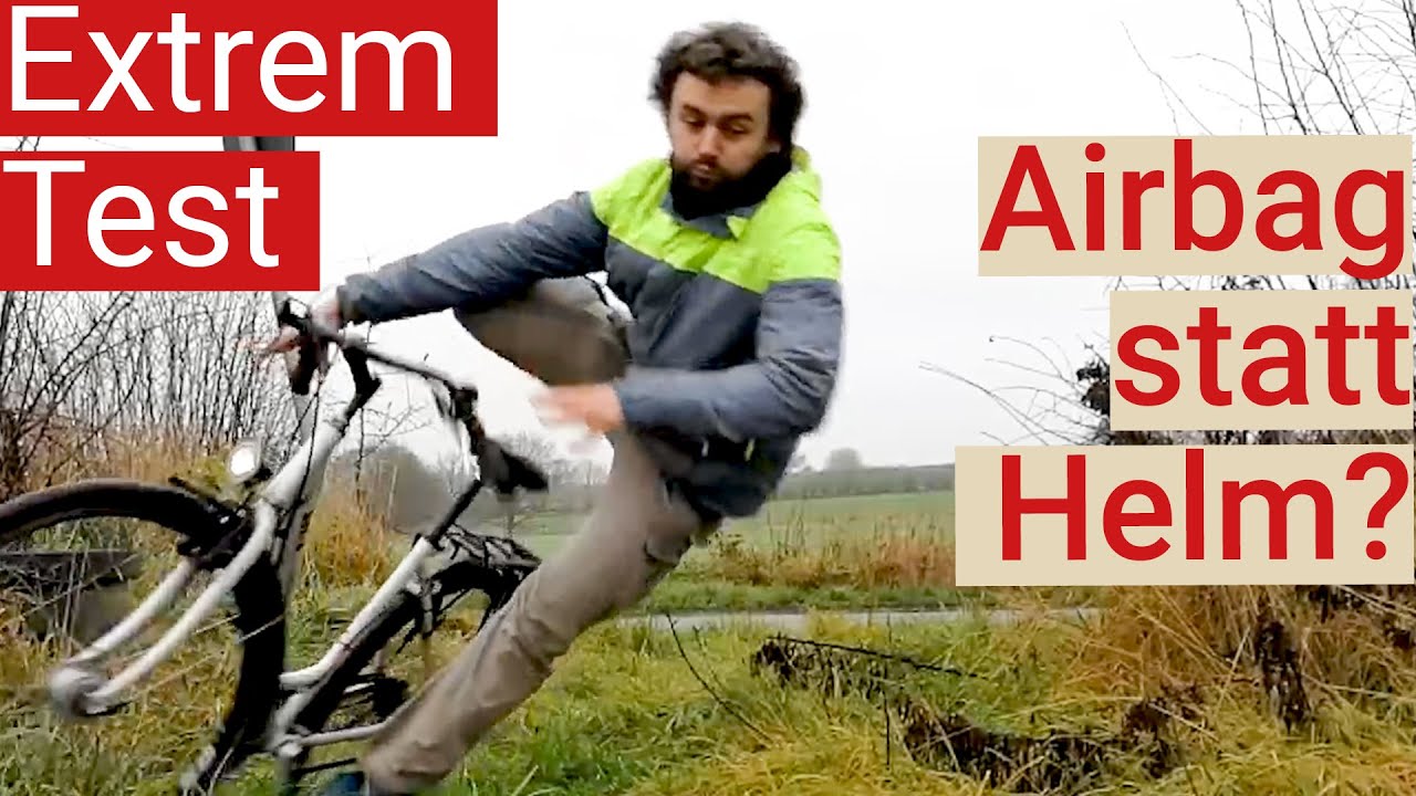 Hövding im Test – Taugt der Fahrrad-Airbag als Helm-Ersatz? - YouTube