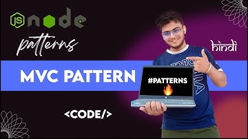 MVC Pattern Design with Node Js | #webdevelopment #backend   | MVC Pattern