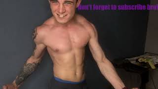 Russian 16 Year Old Bodybuilder, Flex Show From A Handsome Guy
