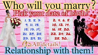 🔮💐AAPKI SHADI KIS SE HOGI?💐Kaha hai aapke partner! +charms! Life with them! Marriage Pick-a-card!