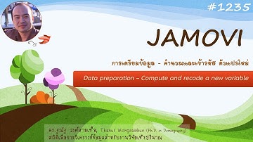 JAMOVI-15 Data preparation: Compute and recode a new varible