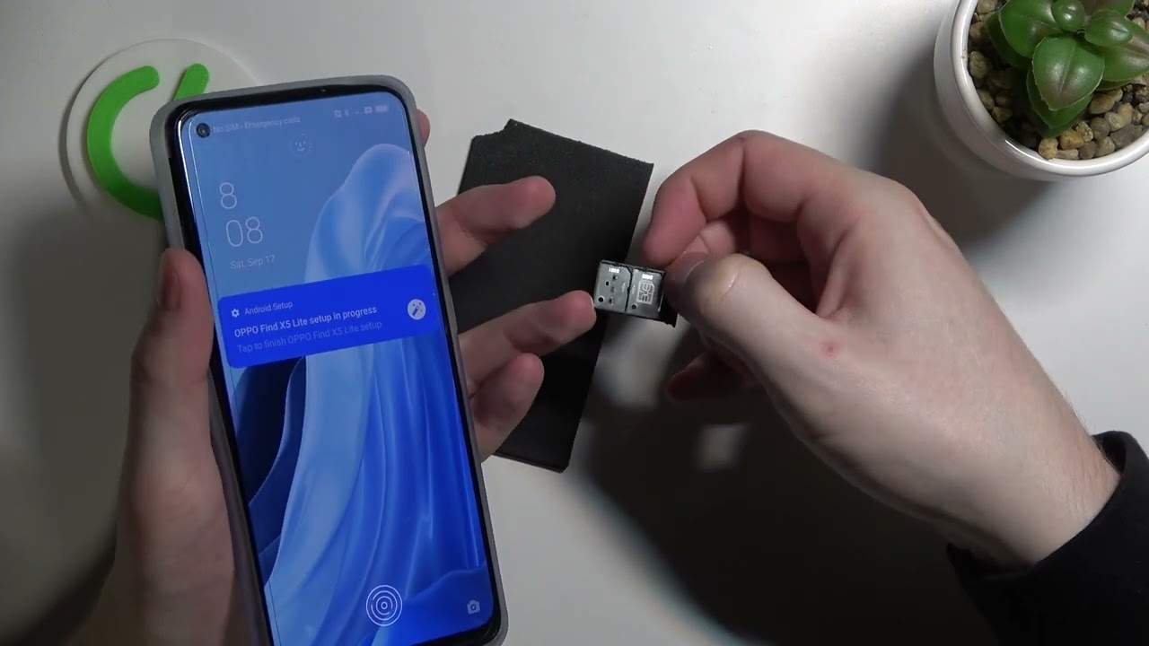 Does OPPO Find X5 Lite have dual sim slot? - YouTube