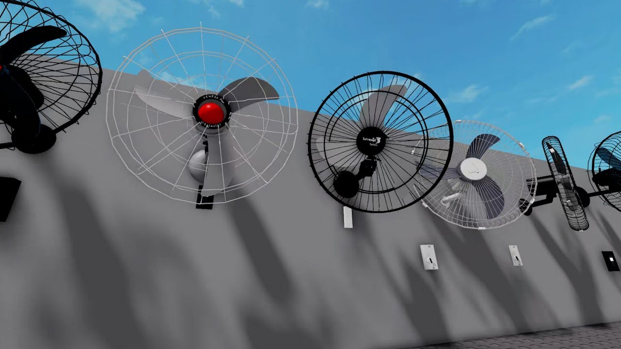 COLEÇÃO DE VENTILADORES DE PAREDE BRASILEIROS | Kipas Angin Fan Brazil