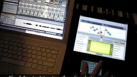 Live + Looptastic HD + grüvtron + WIFI MIDI Sync = Fun! V2