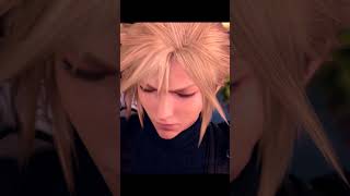 Cloud’s reaction when Aerith says “couples