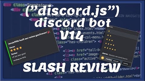 REVIEW SLASH COMMANDO || Discord v14 [Nederlands/Dutch]