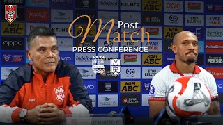 Download Lagu POST-MATCH PRESS CONFERENCE USAI LAGA KONTRA PERSIB BANDUNG MP3