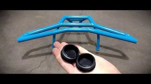 Polaris RZR Bumper & Hitch Reciever Installation