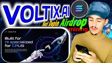 Voltix Airdrop - Voltix Ai DePin Project - New Solana Airdrops - Voltix Airdrop complete Process