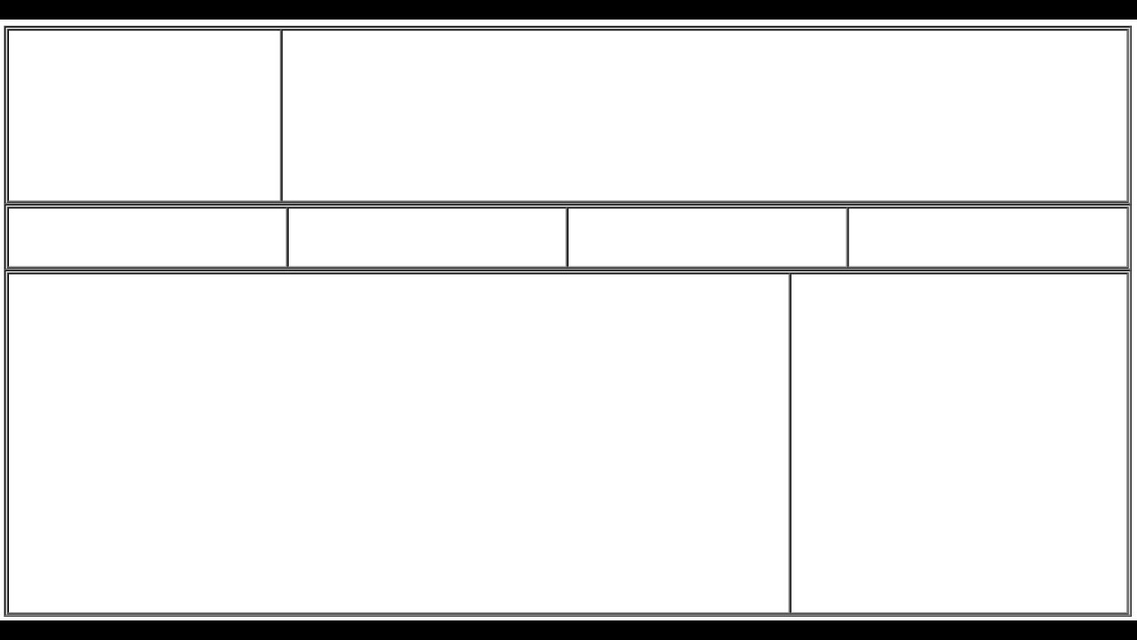 Table structure using HTML || Learn HTML :Part-III - YouTube