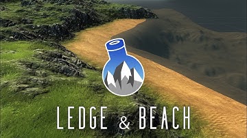 Ledge and Beach